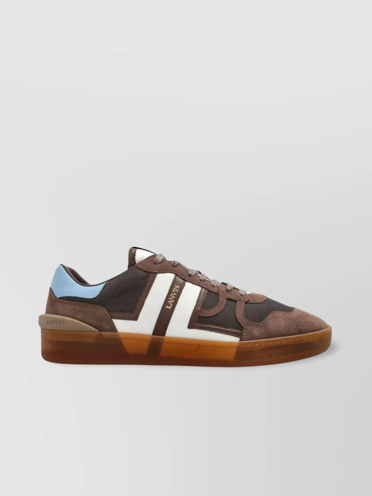 Lanvin "Clay" Sneakers Panelled Translucid Sole