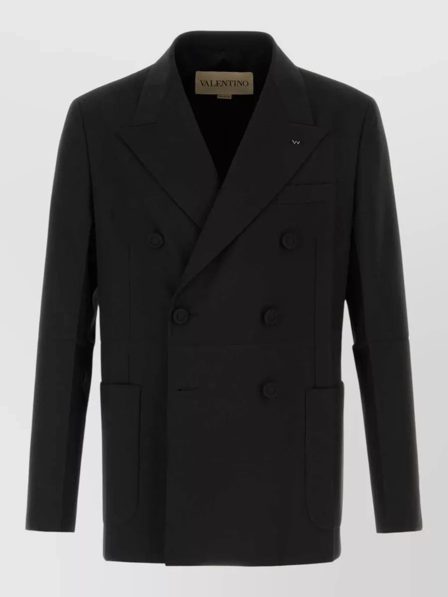 Valentino Garavani double breasted wool coat
