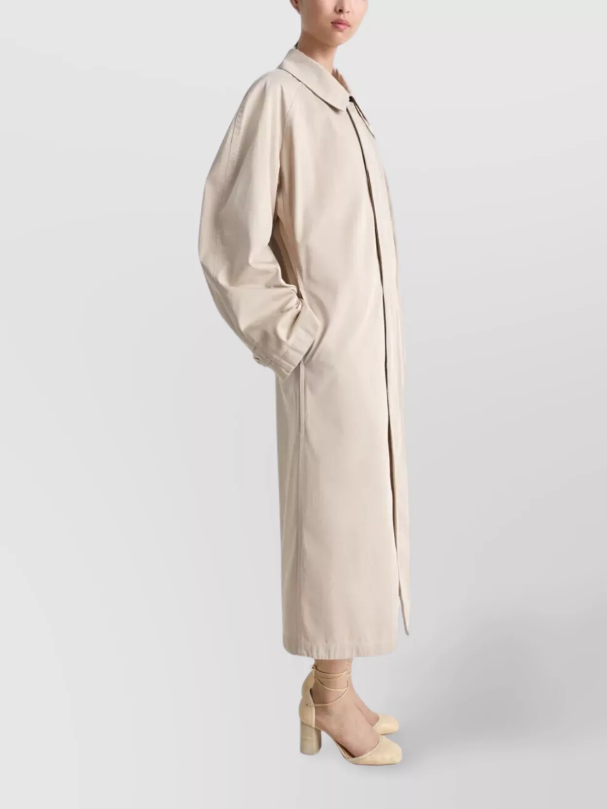 Lemaire Collar Long Raglan Pockets
