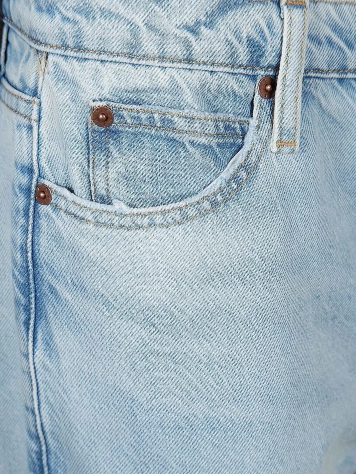 Frame Five-Pocket Denim Trousers Featuring Belt Loops