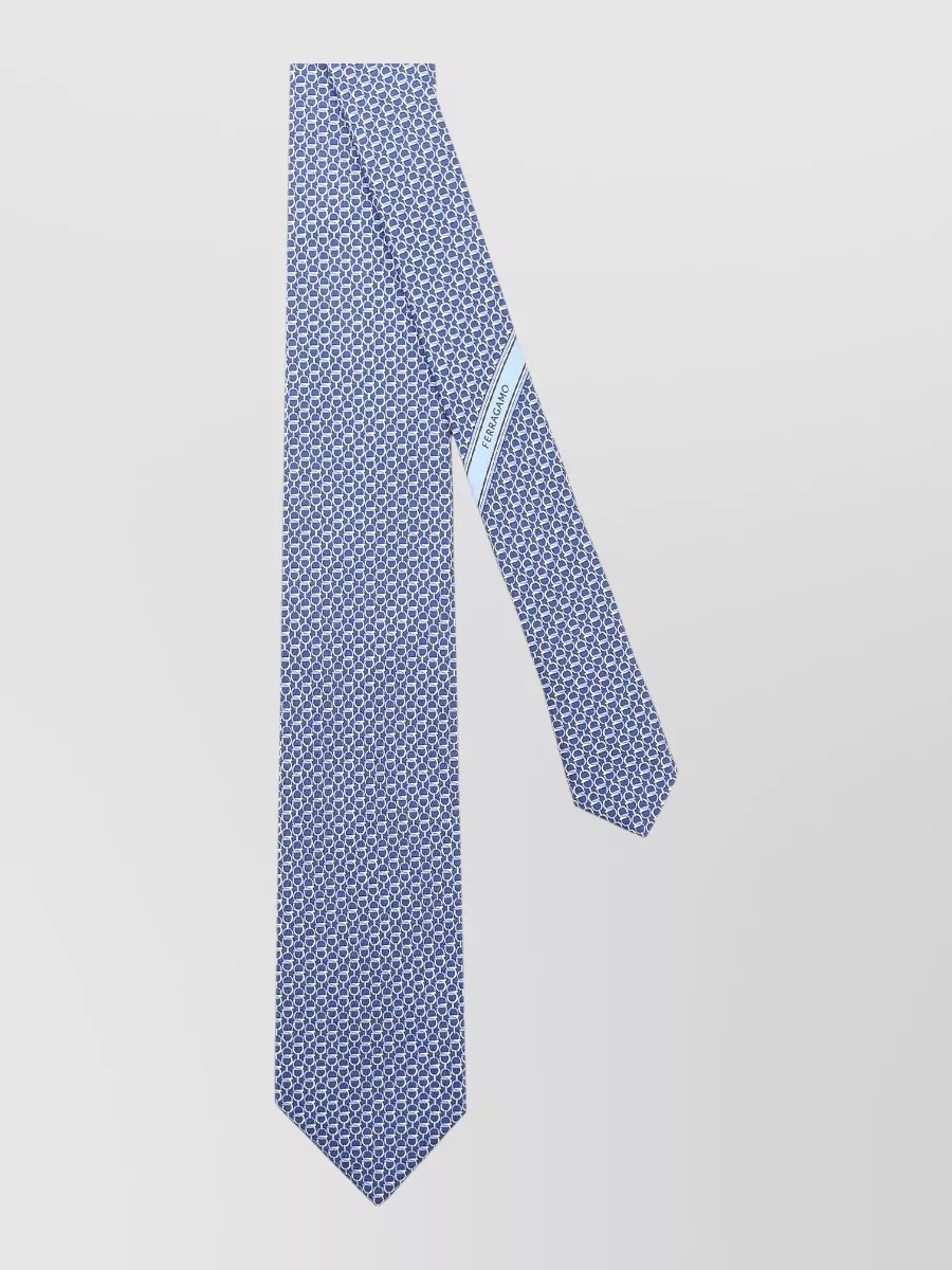 Ferragamo Silk printed tie
