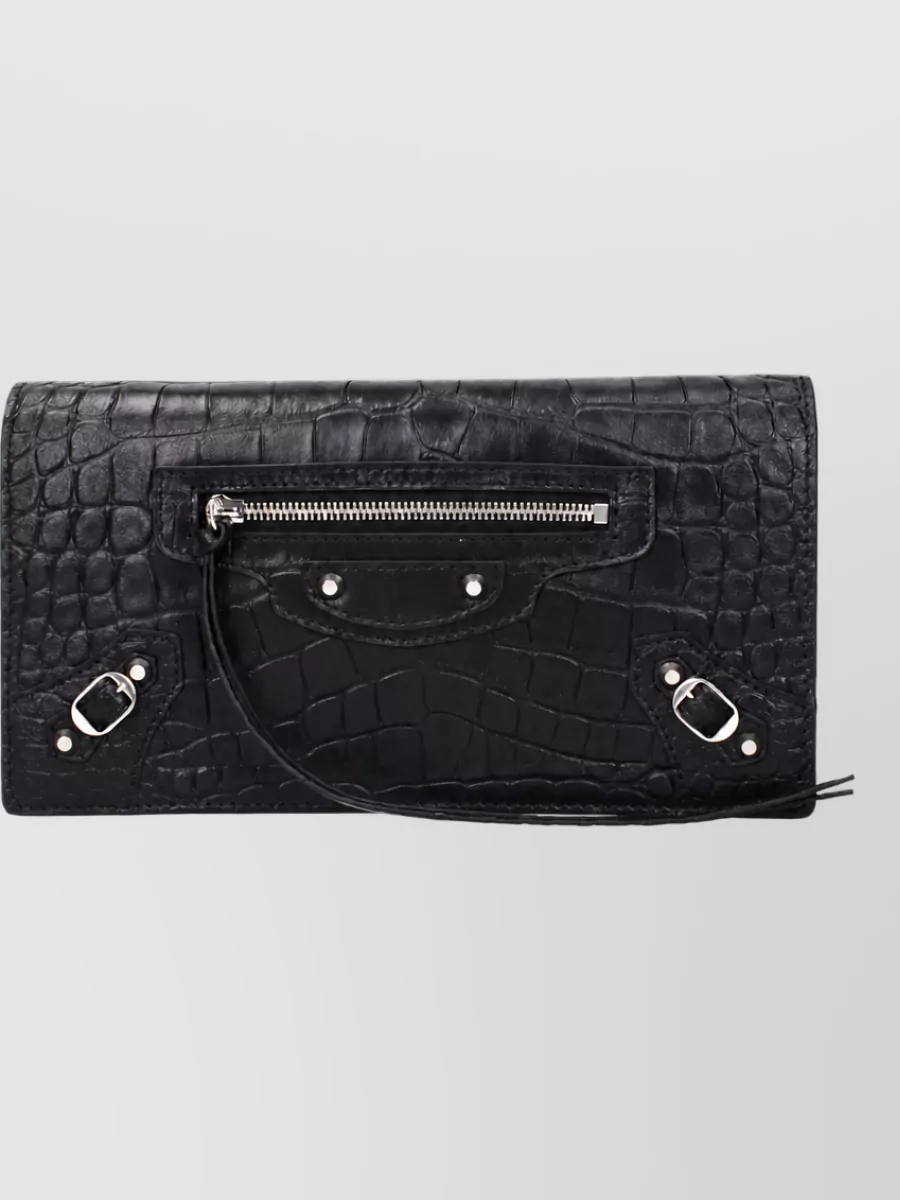Balenciaga Na Leather Shoulder Bag