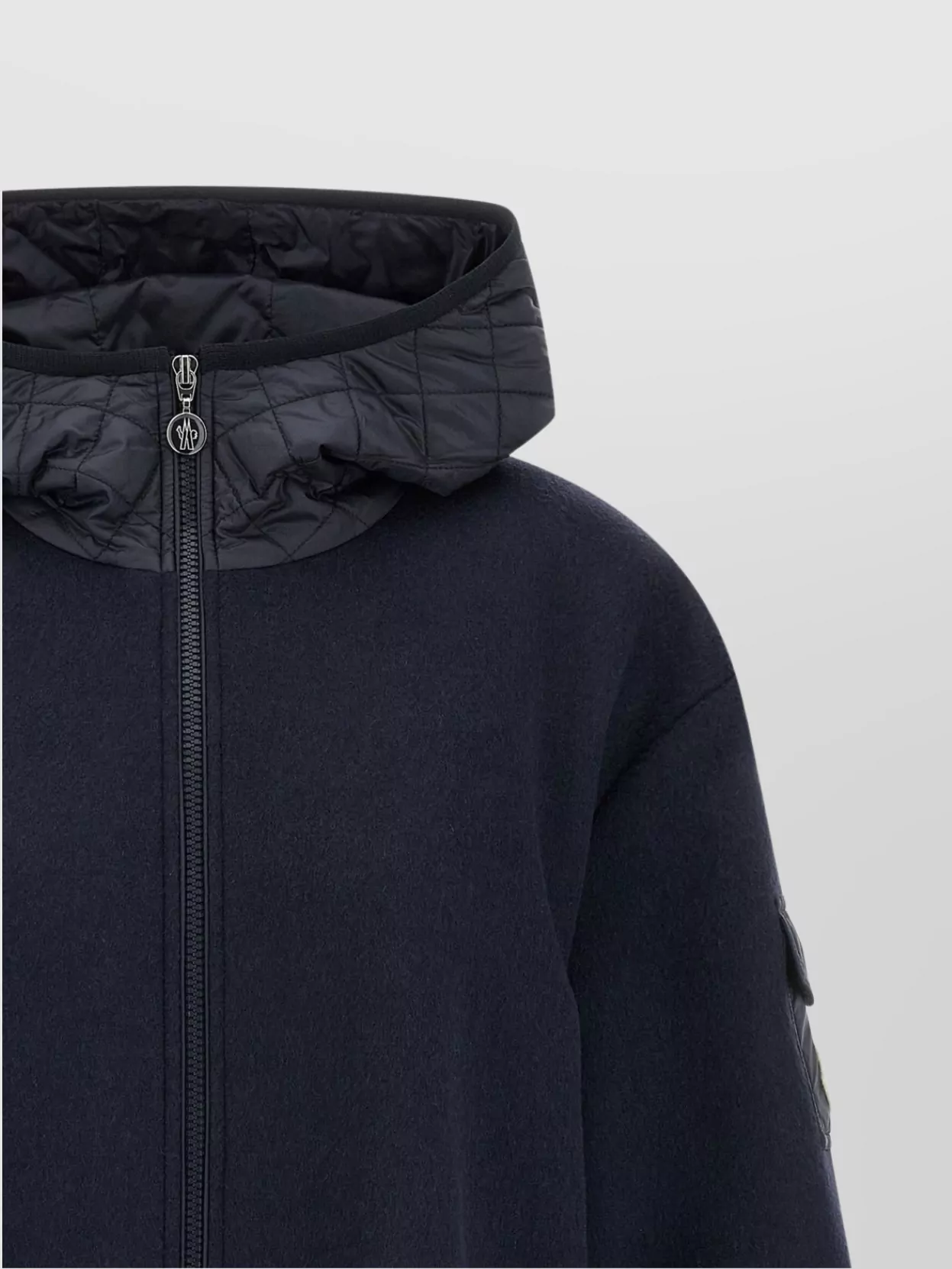Moncler Quilted Hood With Short Sleeves