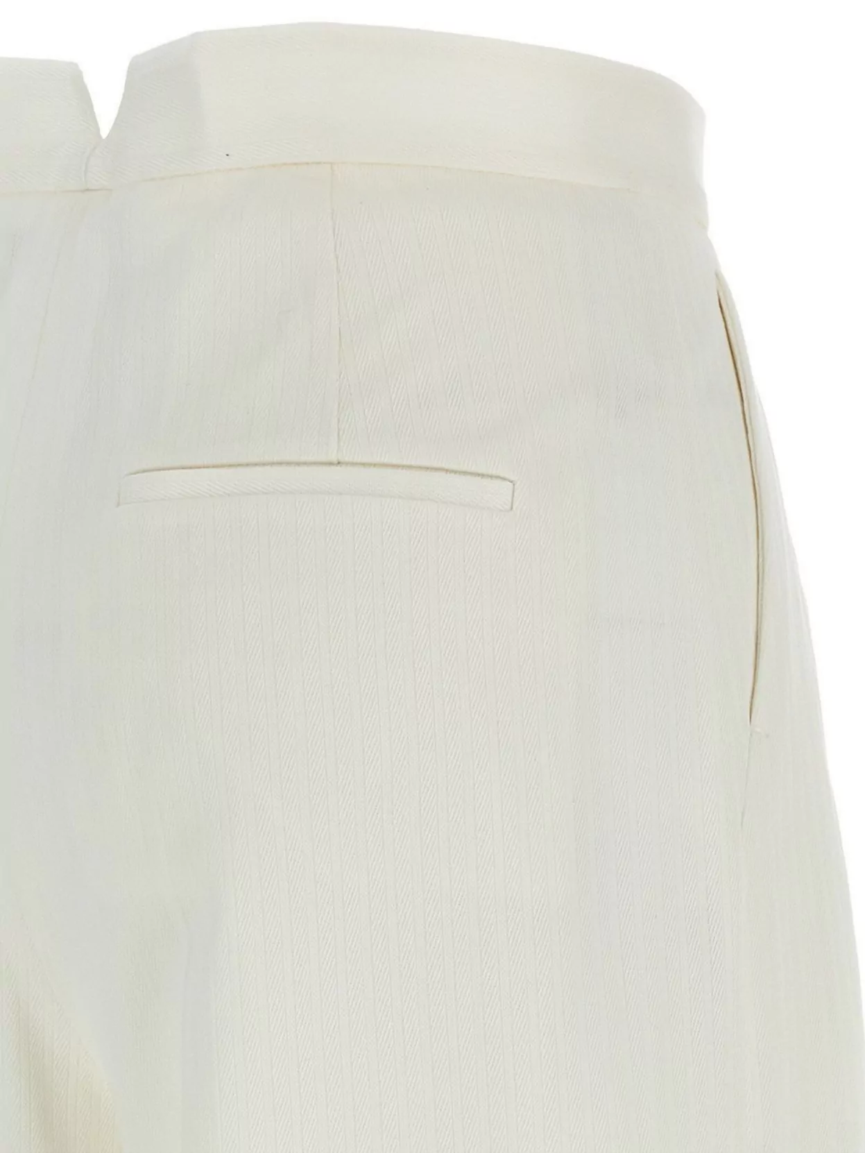 Max Mara High Waist Wide Leg Trousers With Pleats