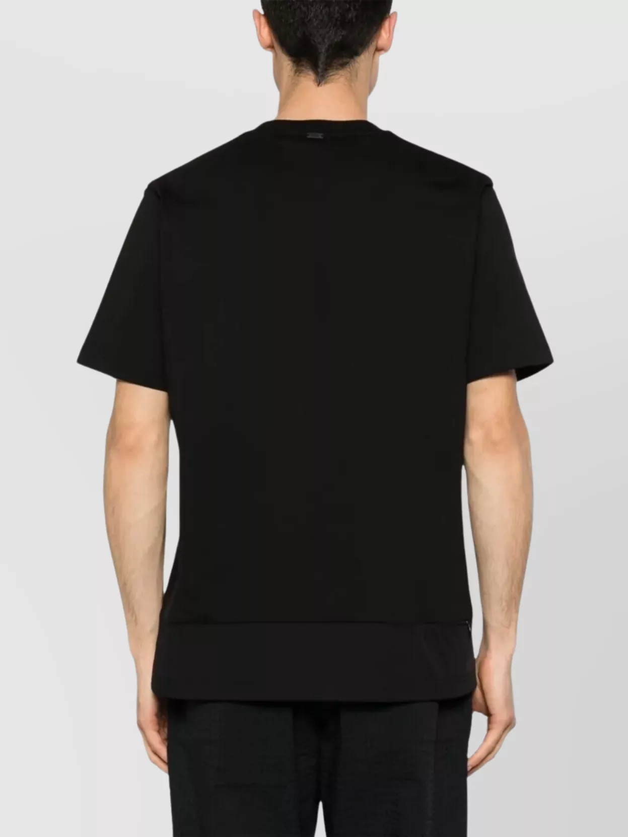 Herno Jersey And Nylon T-Shirt Maestro