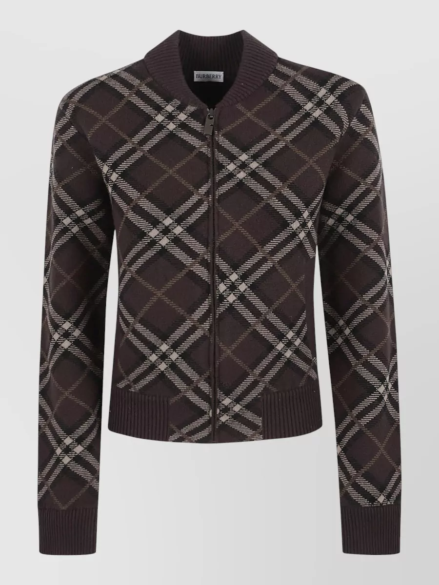 Burberry Womens Knitwear Top All Over Pattern