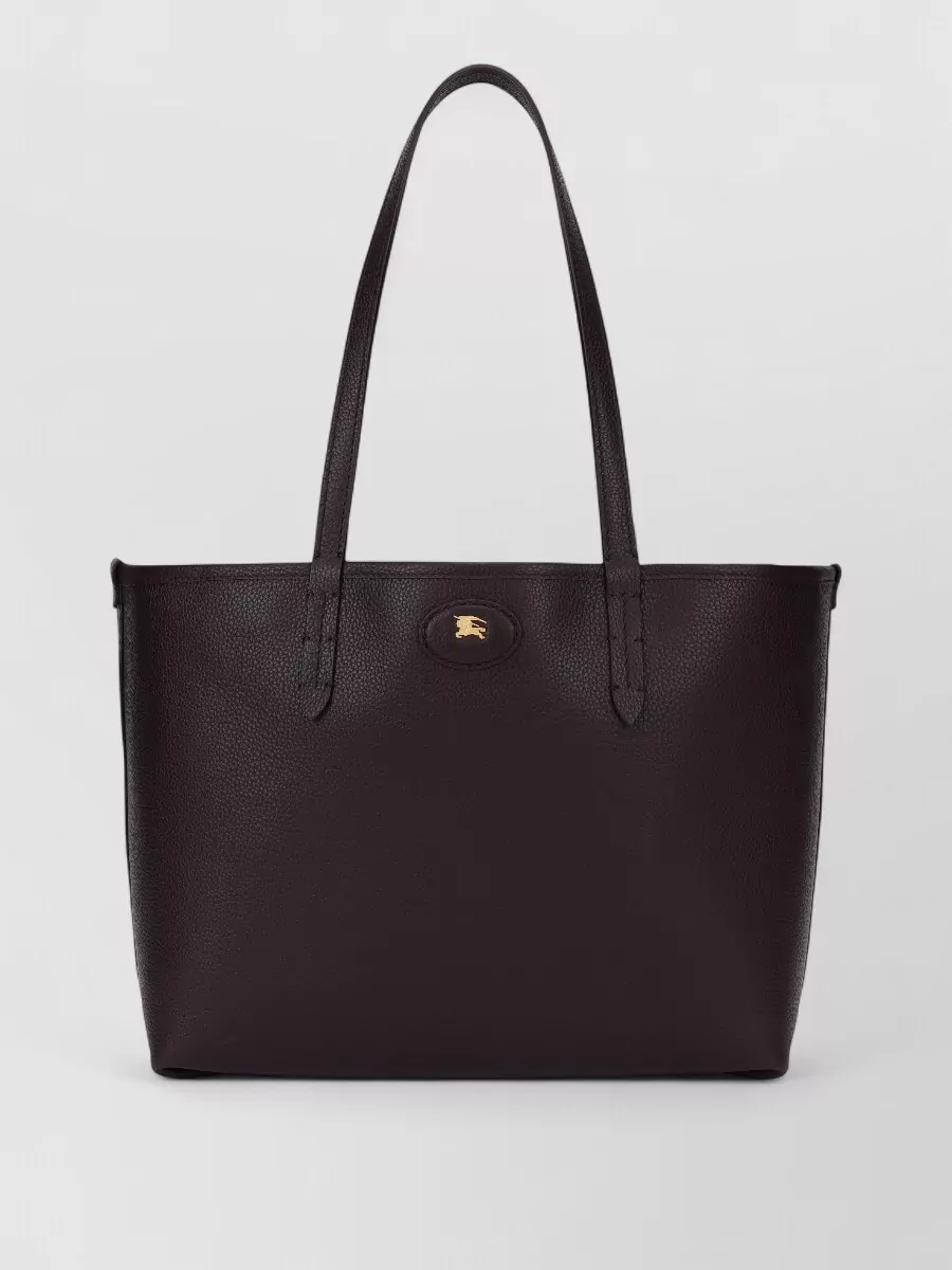 Burberry Highlands Medium Leather Tote Bag