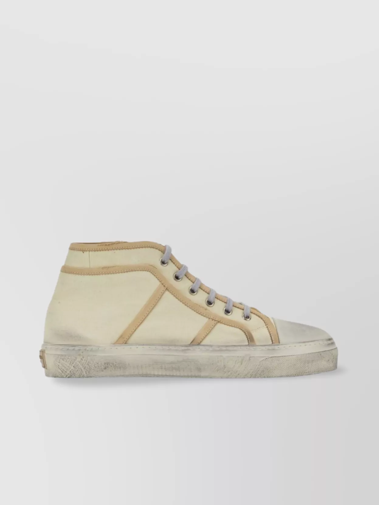 Dolce&Gabbana Leather Mid Top Sneakers