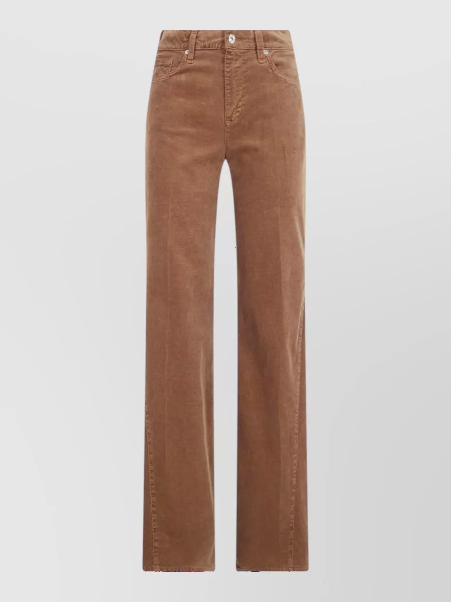 7 For All Mankind Corduroy straight-leg trousers