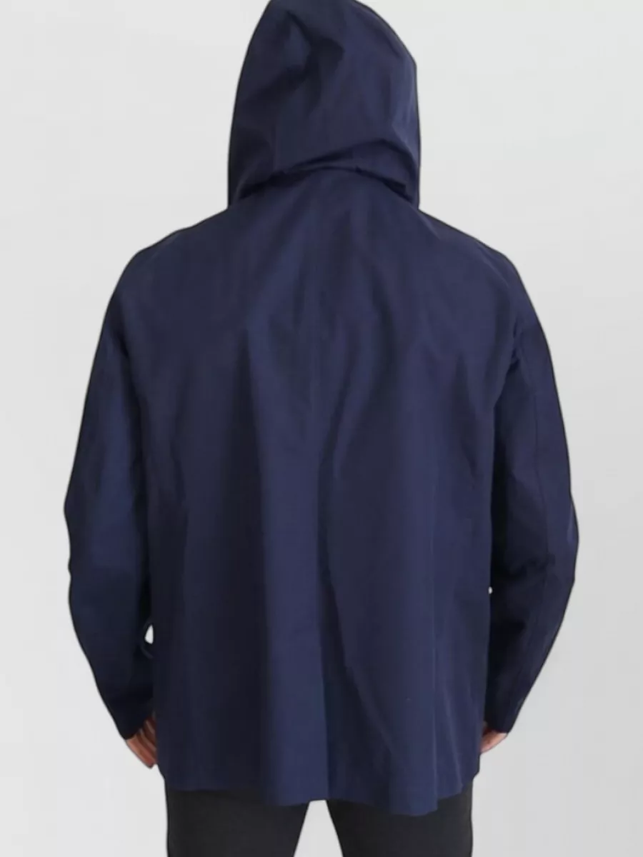 Dolce&Gabbana Hooded Double-Breasted Peacoat