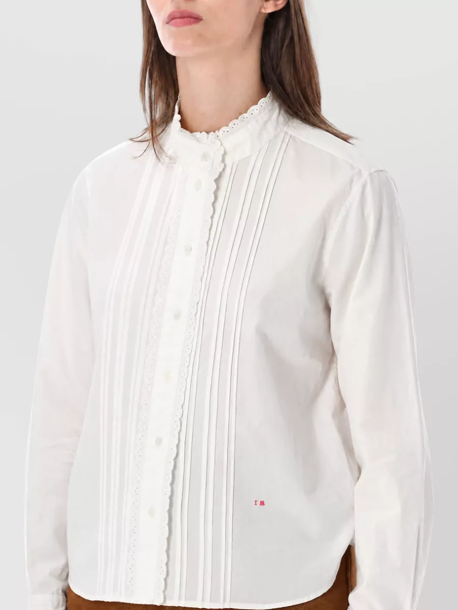 Isabel Marant Etoile Cotton Broderie Anglaise Blouse
