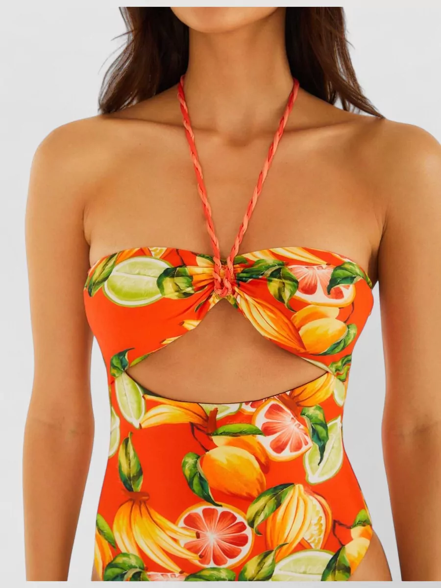 Farm Rio Printed One-Piece Swimsuit