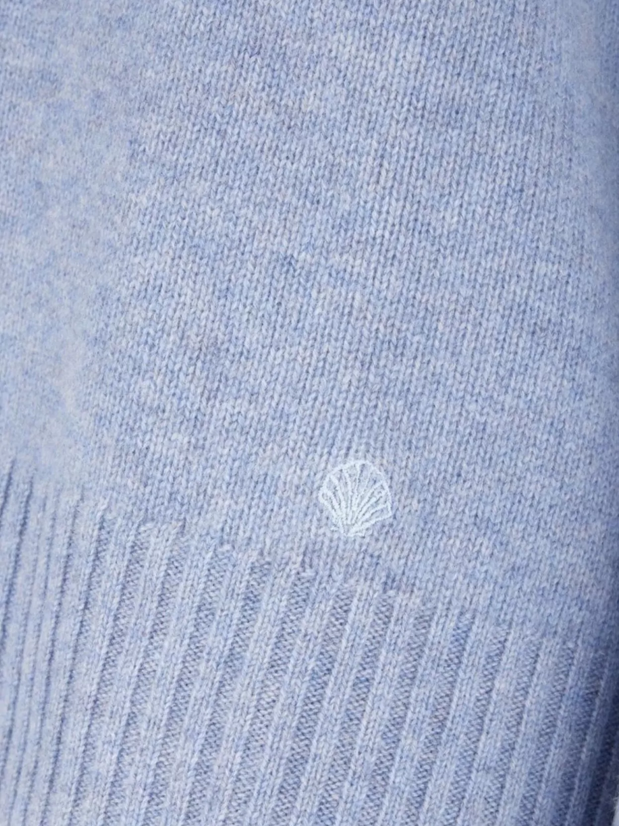 LOULOU STUDIO RIBBED CASHMERE SWEATER WITH CREW-NECK