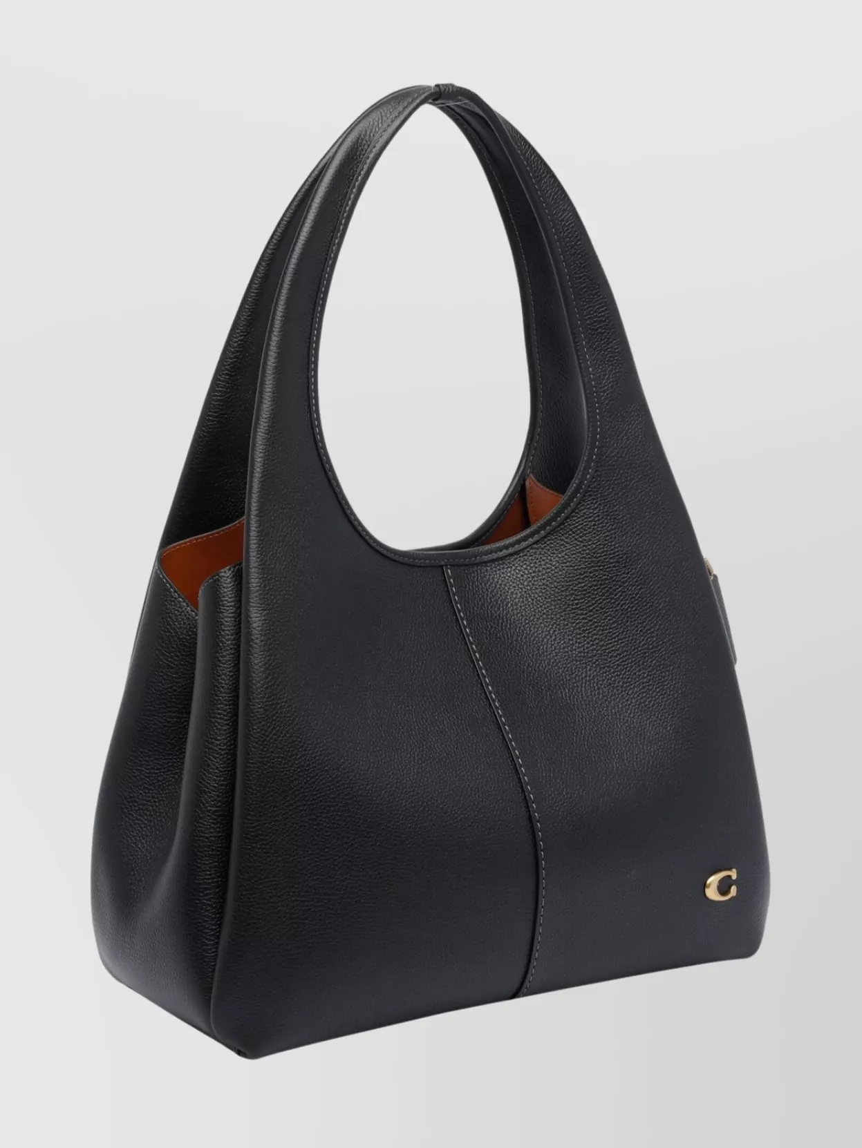 Coach Dual Strap Textured Shoulder Bag
