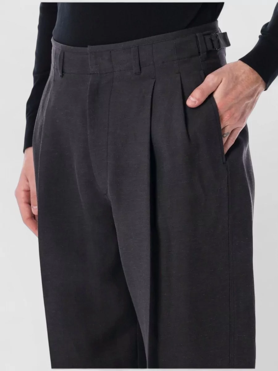 Lemaire Pleated Wide-Leg Trousers