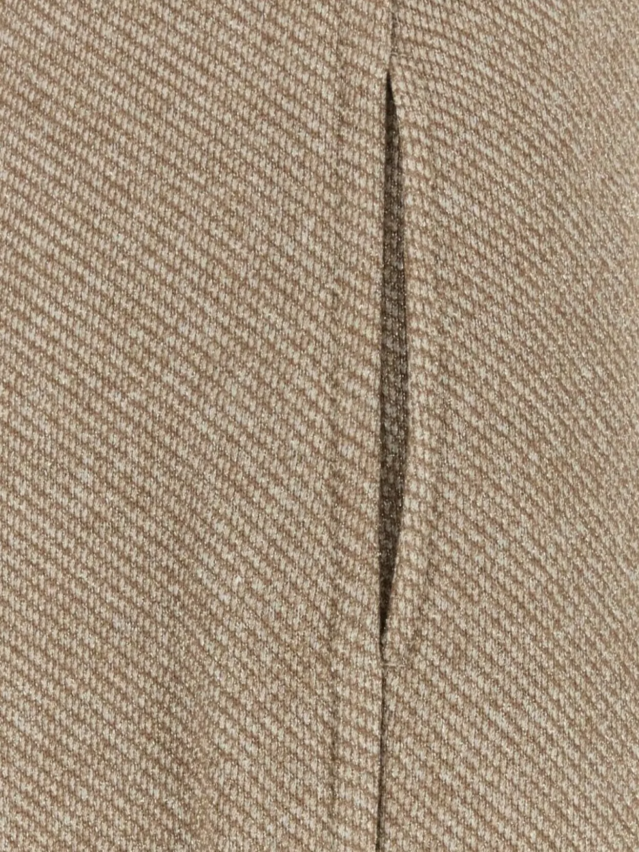 Max Mara Wide-leg Pant In Cotton Blend With Lurex In Brown