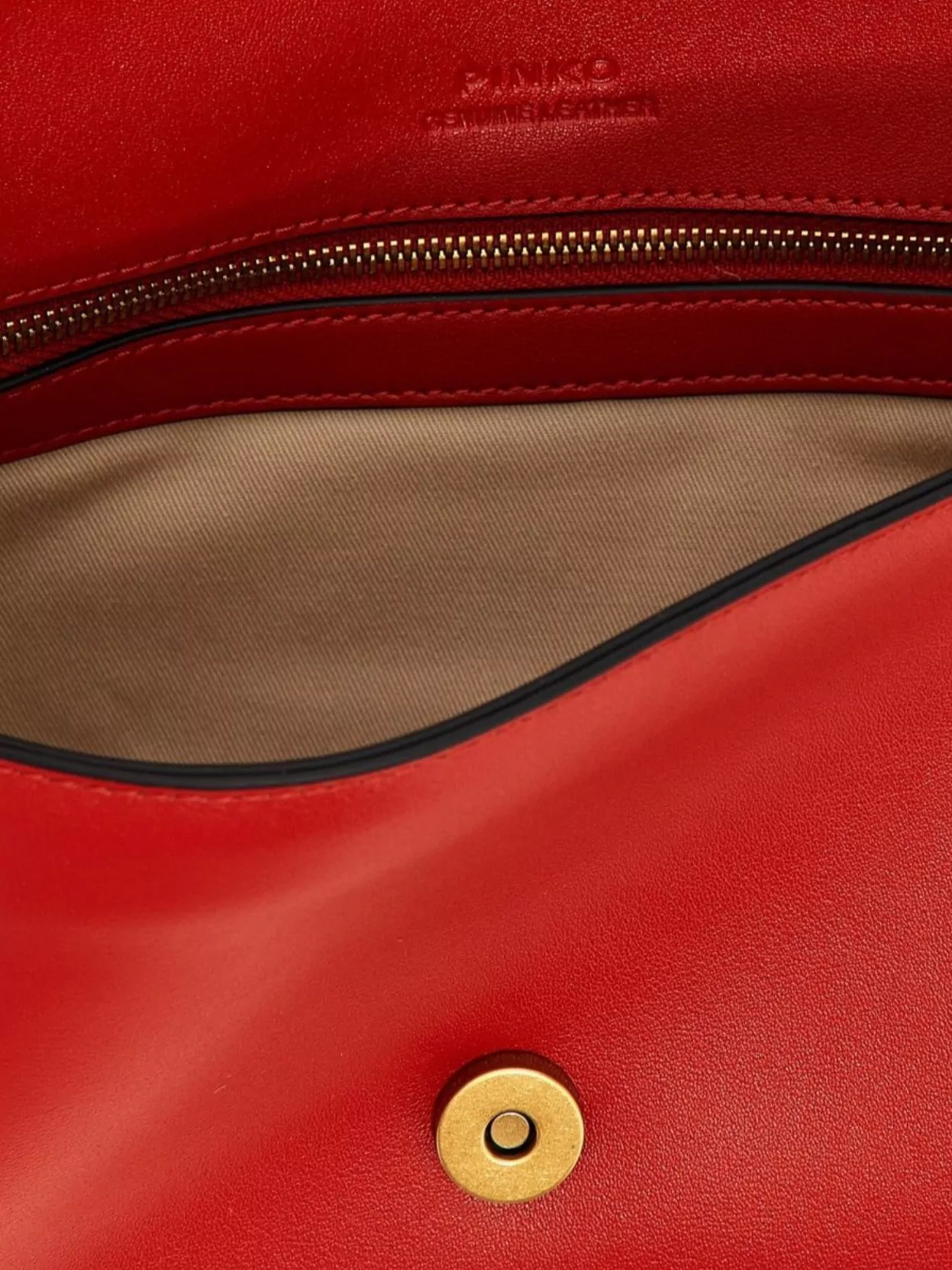 Pinko 'adore Un Classique' Crossbody Bag In Red