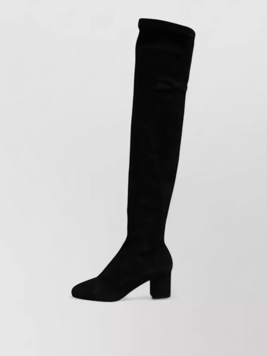 Dolce&Gabbana Suede Leather Knee-High Boots