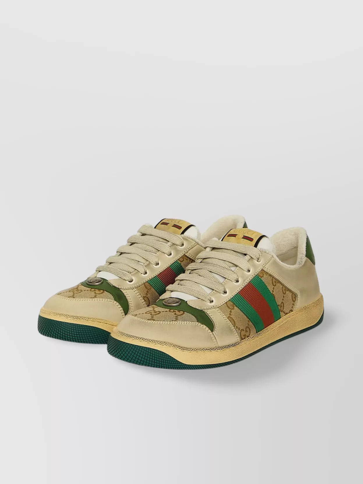 Gucci Gg Canvas Vintage Sneakers