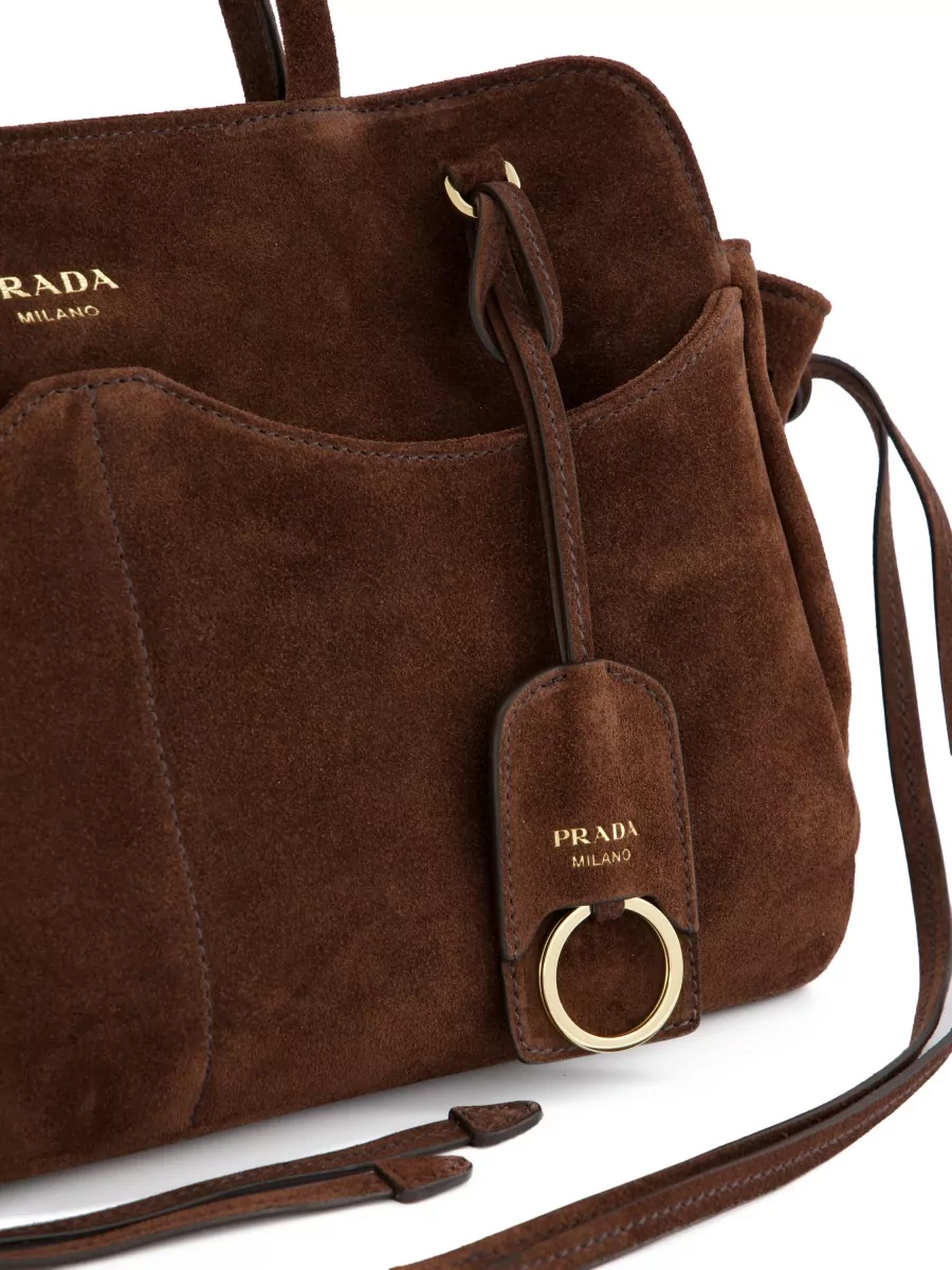 Prada Allusion Large Leather Tote Bag