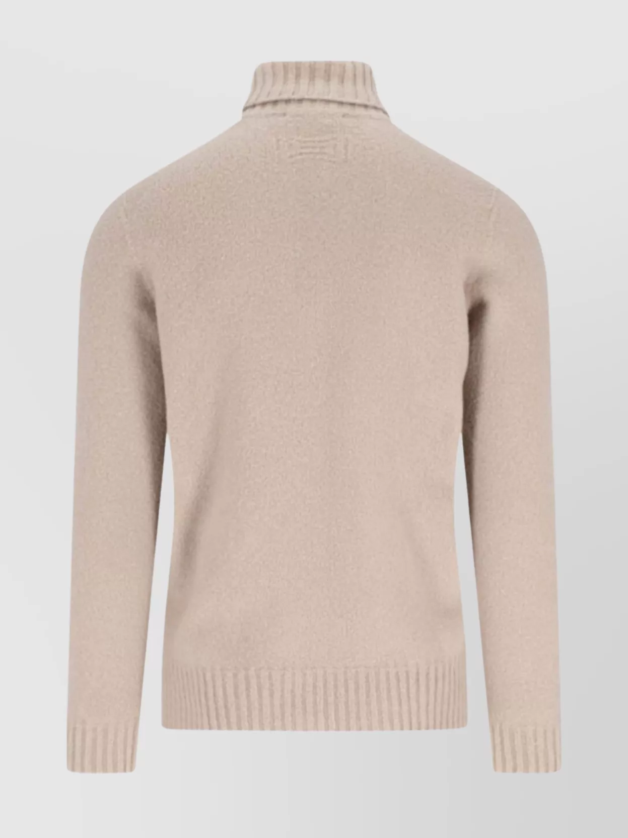 Drumohr Turtleneck Sweater With Ribbed Cuffs And Hem In Multi