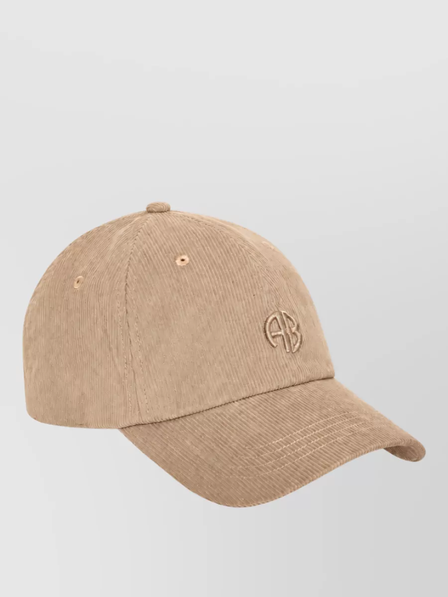 Anine Bing corduroy baseball cap