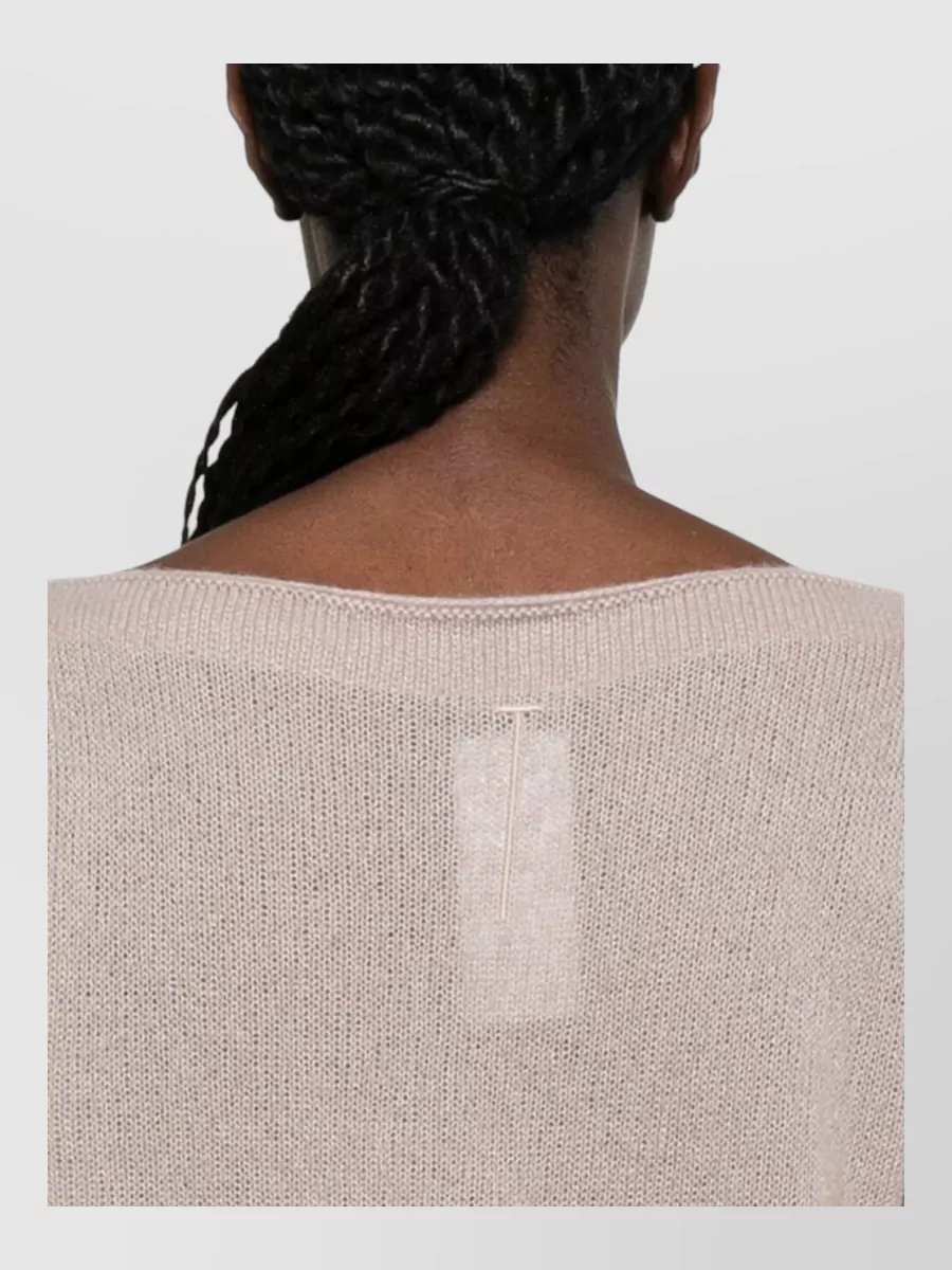 Tom Ford Cashmere Silk Long-Sleeve Boat Neck Top