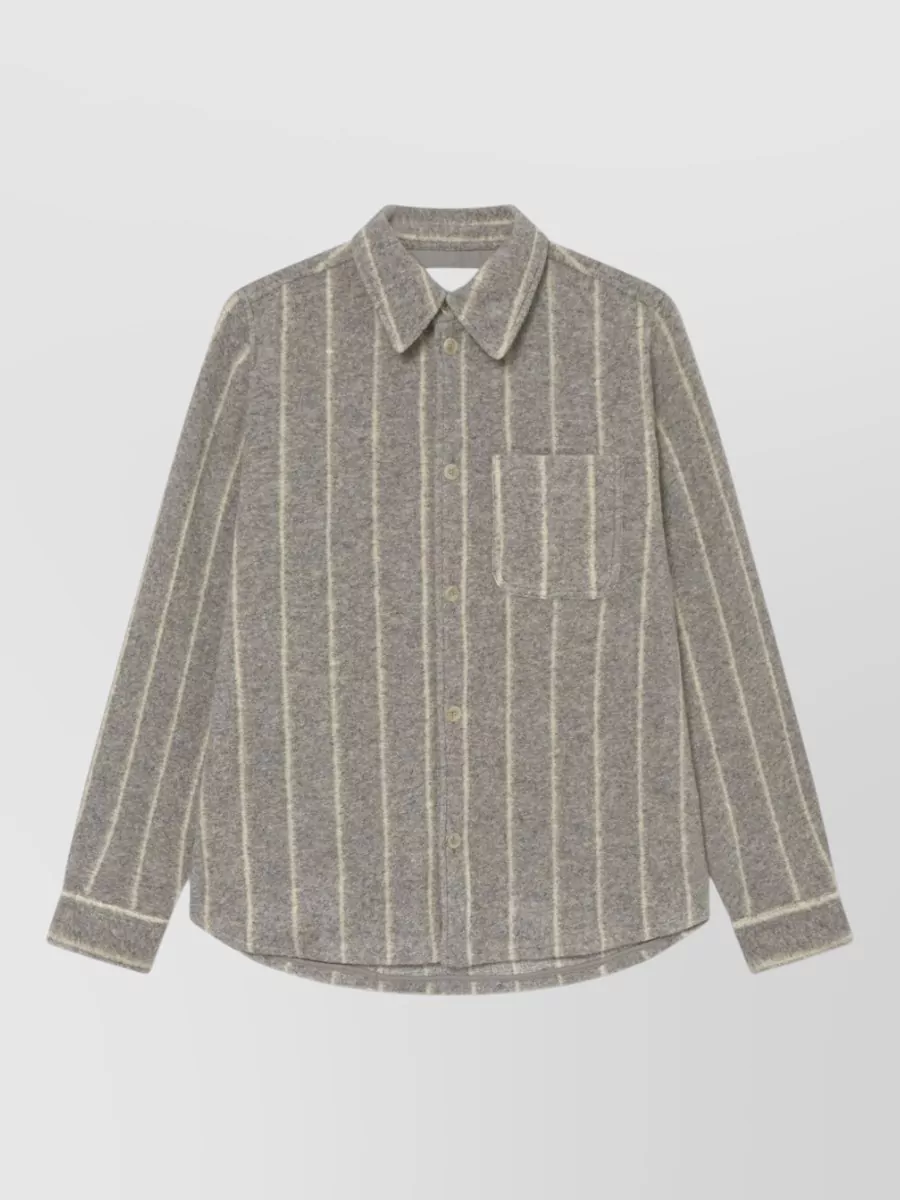 Les Deux wool blend shirt jacket