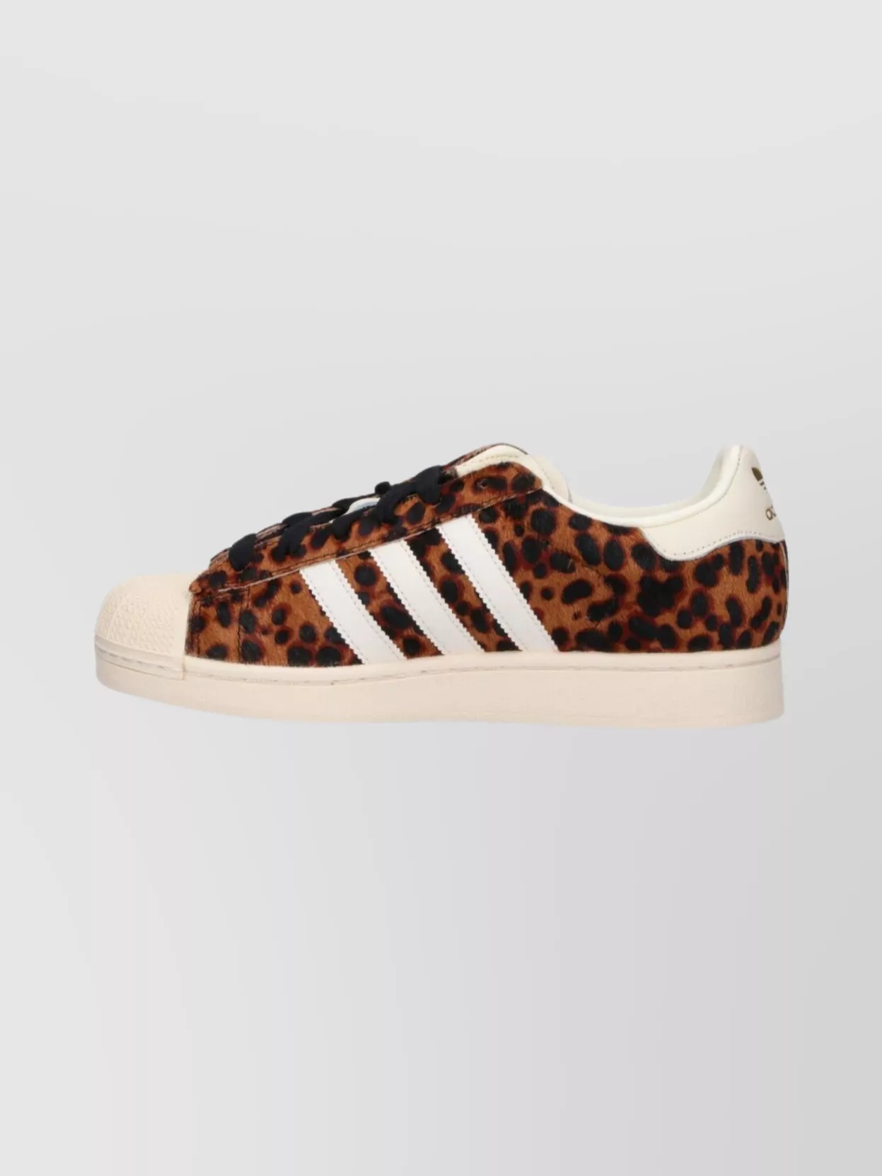 Adidas Animal Print Low Top Sneakers With Stripes