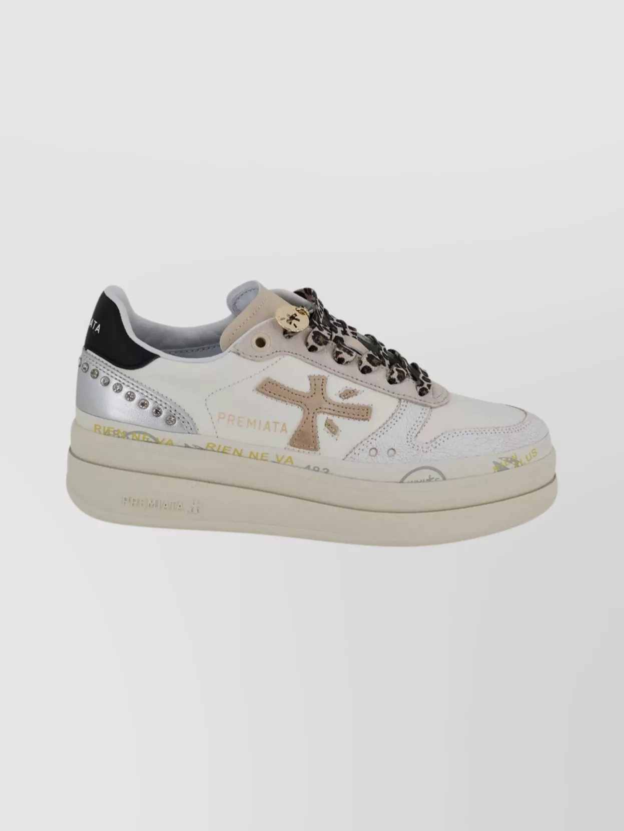 Premiata Contemporary Lace-Up Shoe Design