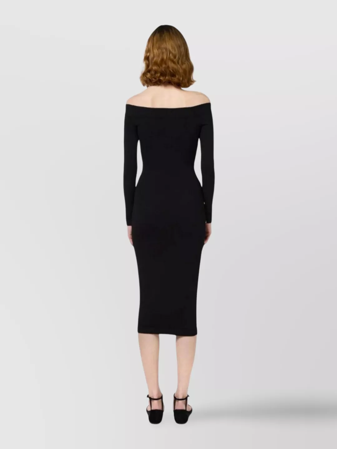 Elisabetta Franchi "Everyday" Midi Dress With Side Slit