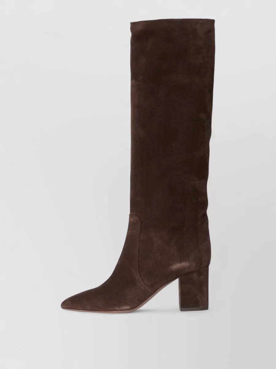 Paris Texas Leather Knee-High Boots
