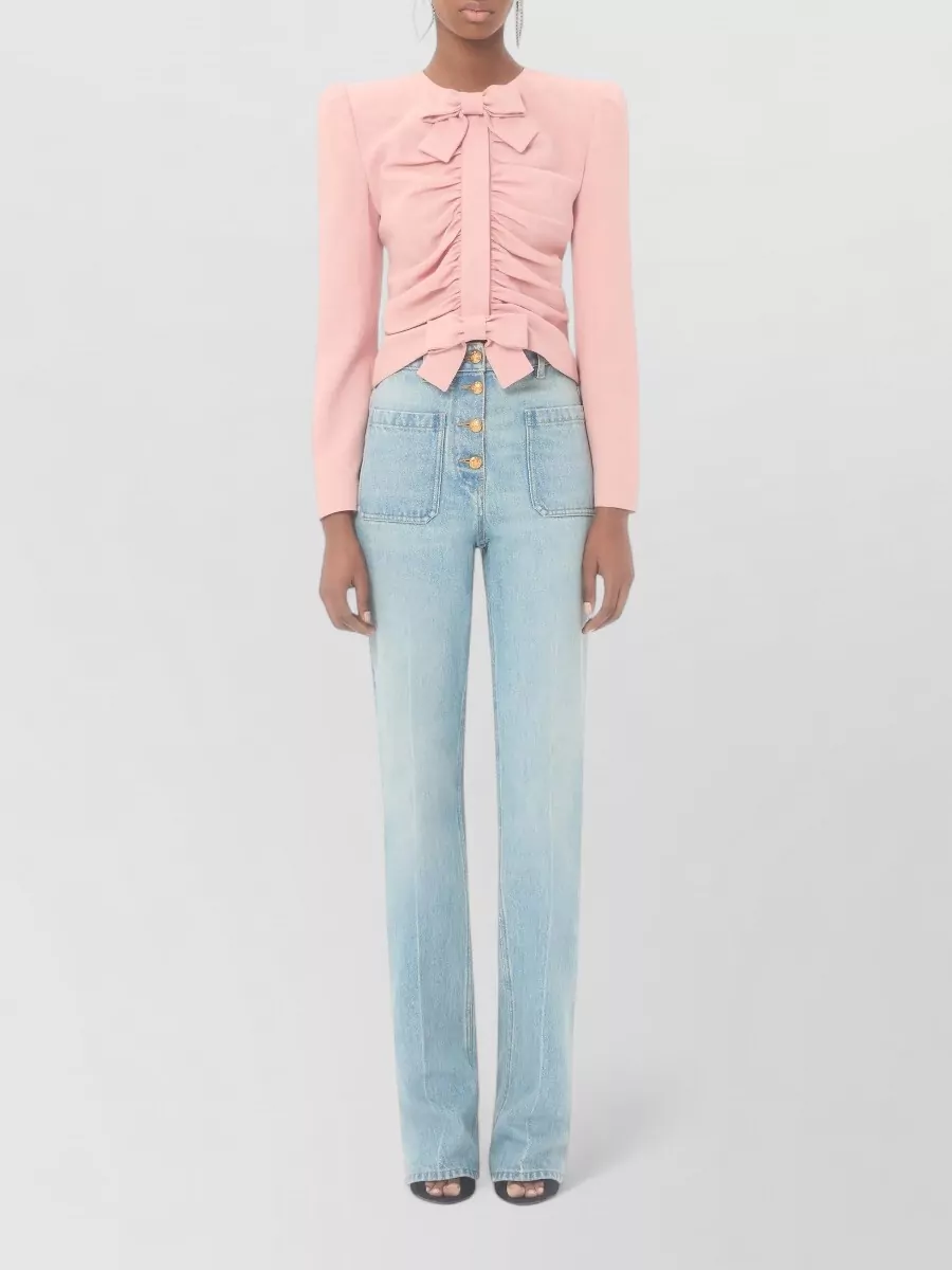 Valentino Wool Cropped Jacket