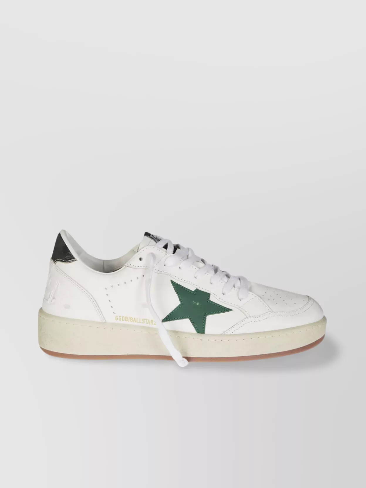 Golden Goose Laminated leather sneakers star detail | The