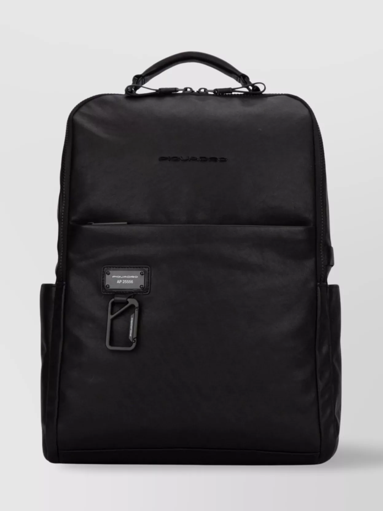 Shop Piquadro Backpack With Adjustable Straps And External Pocket