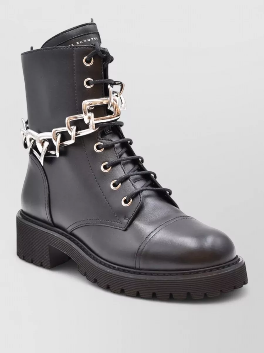 Giuseppe Zanotti Leather Ankle Boots