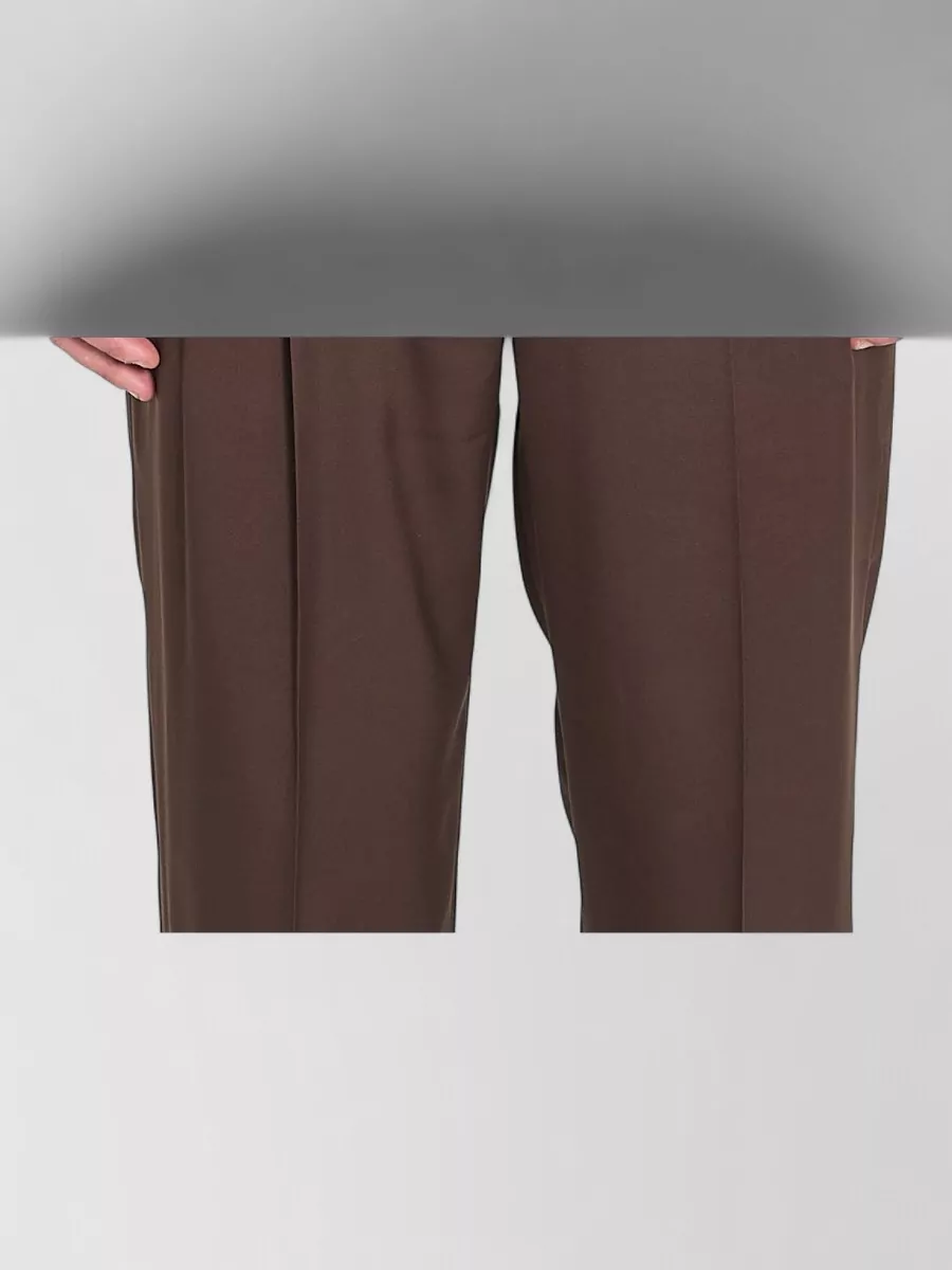 Saint Laurent Loose Fit Long Sleeve Silk Shirt