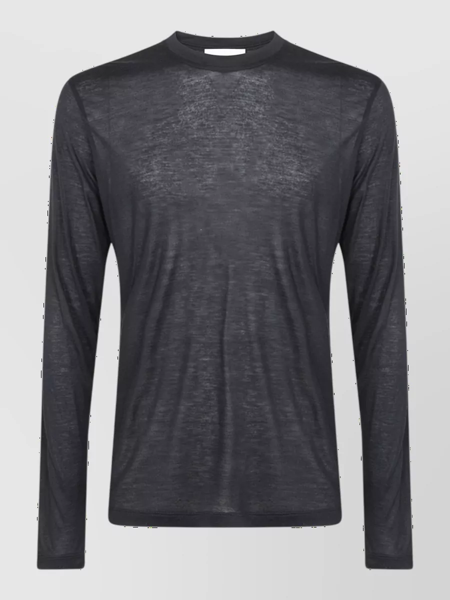 WOC cashmere modal crewneck t-shirt