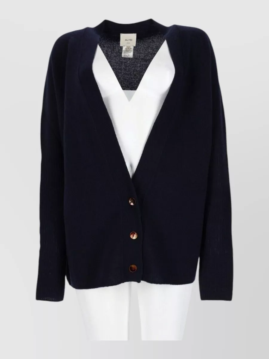 Alysi cashmere blend fitted jacket