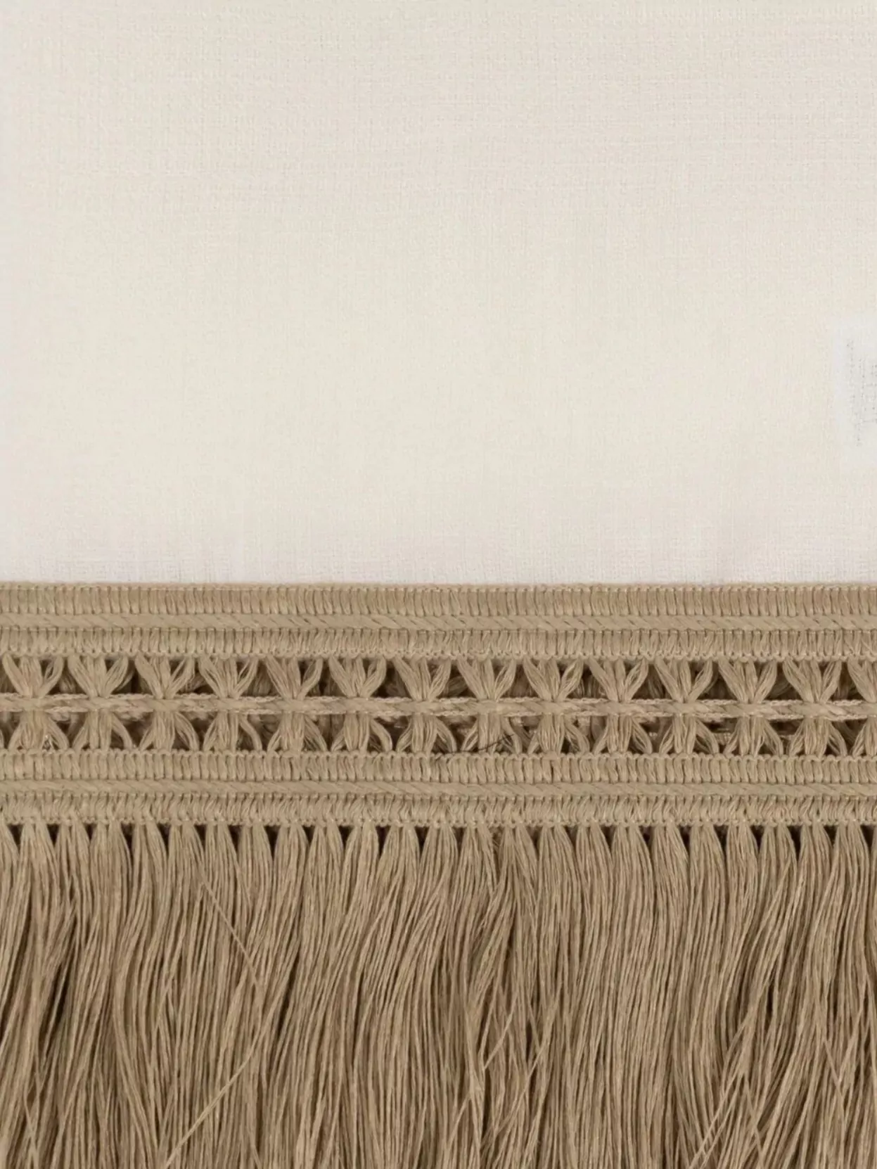 Max Mara Square Scarf Fringed Two-Tone Detailing