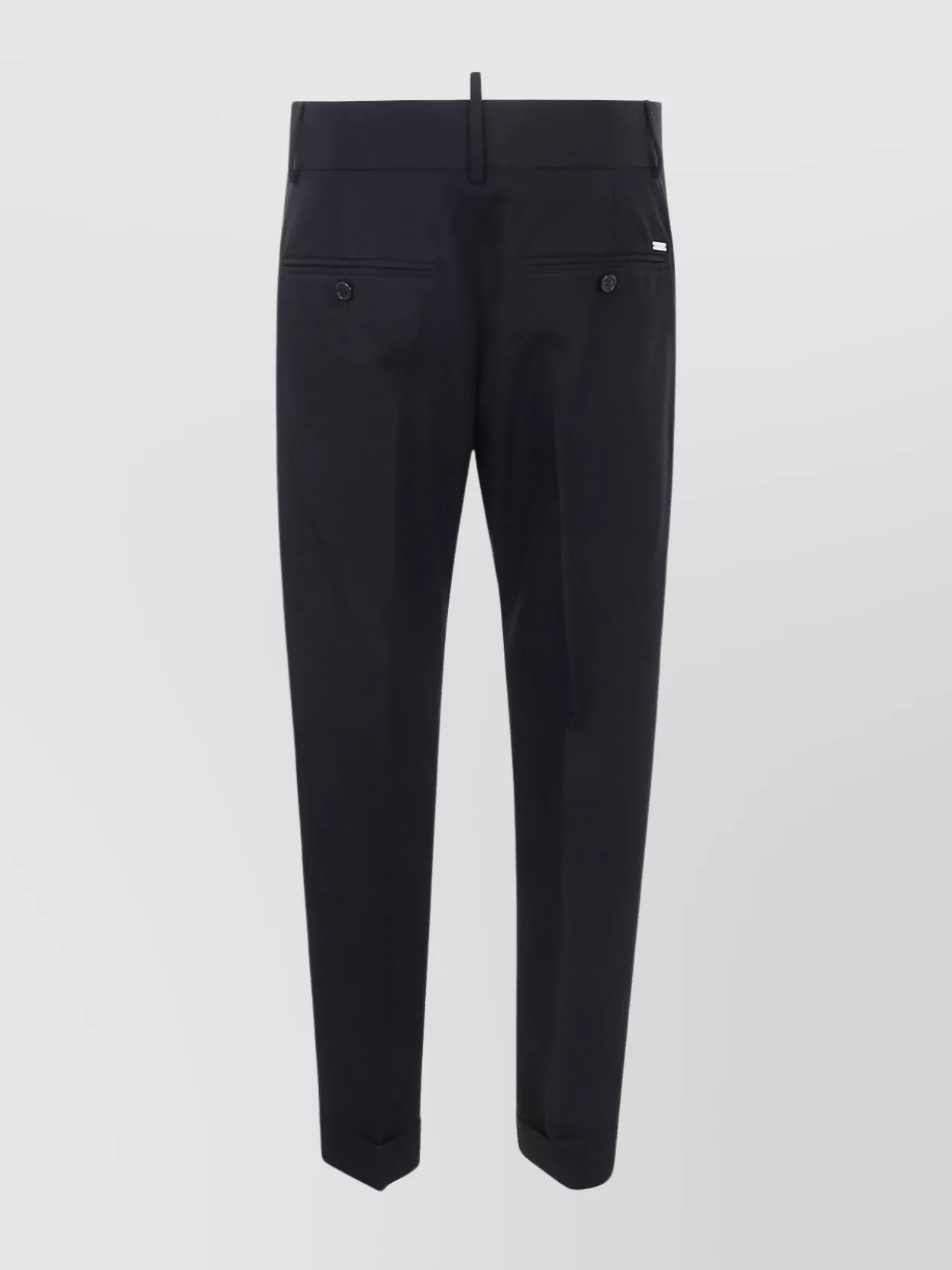 Dsquared2 "slim Fit" Trousers Featuring Belt Loops In Blue