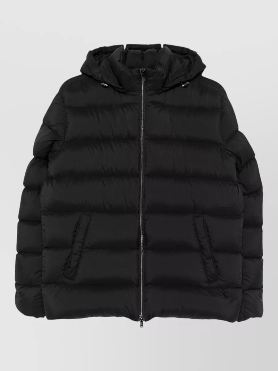 Herno hooded quilted down puffer jacket
