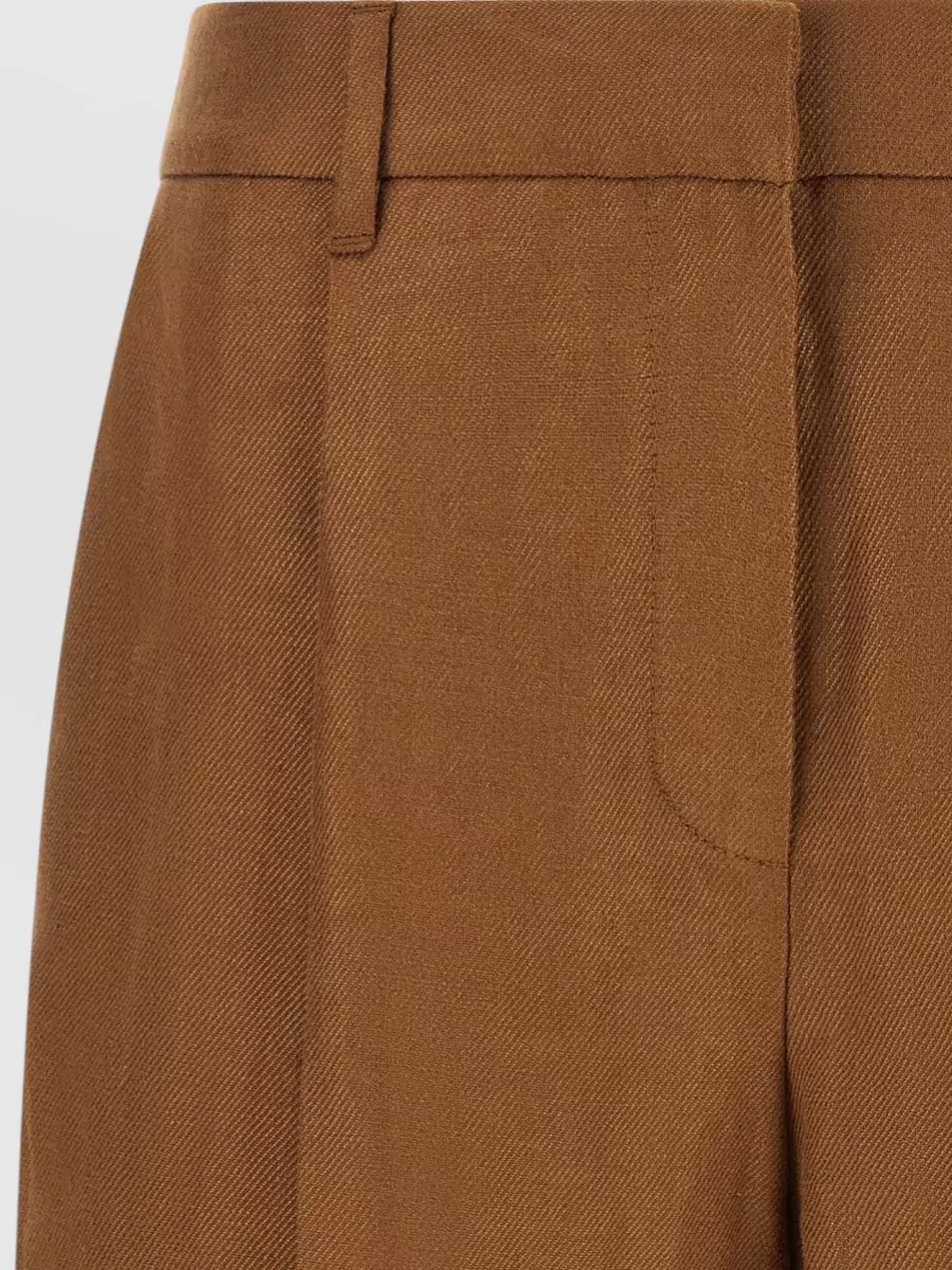 Brunello Cucinelli Linen Relaxed-Fit Bermuda Shorts
