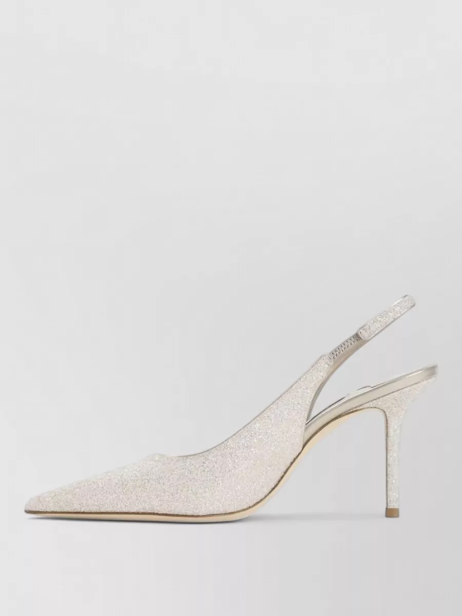 Jimmy Choo Glitter Slingback Pumps