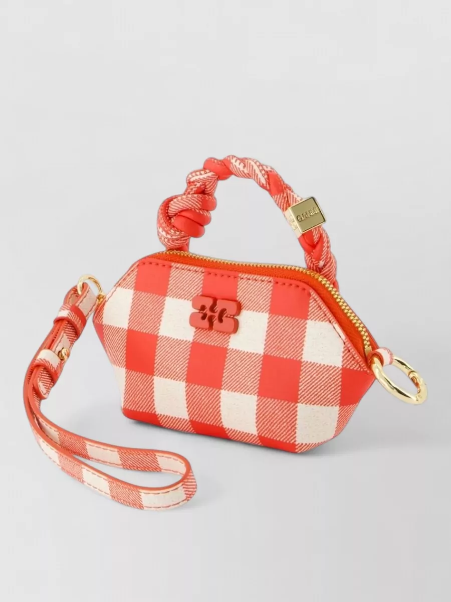 Ganni bou nano leather mini bag