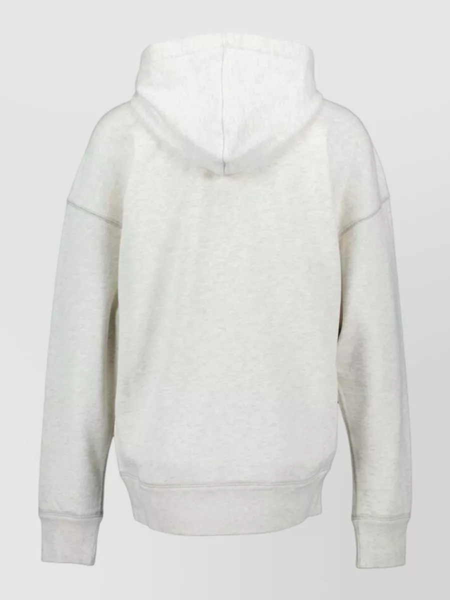 Isabel Marant Cotton Logo-Print Hoodie