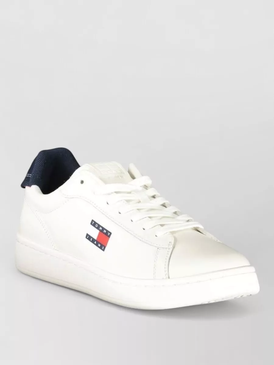 Tommy Hilfiger leather lace-up sneakers