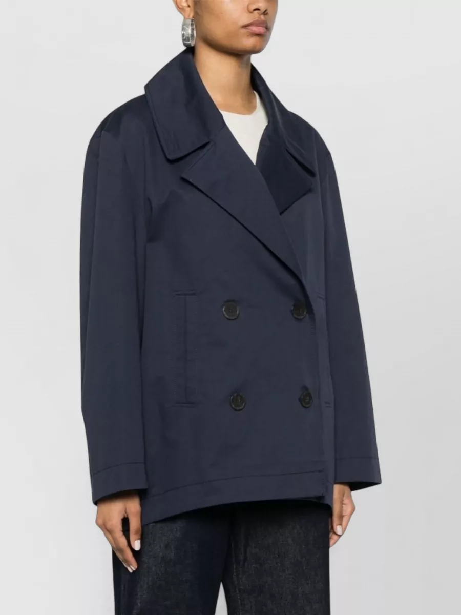 Semicouture Cotton Double-Breasted Blazer