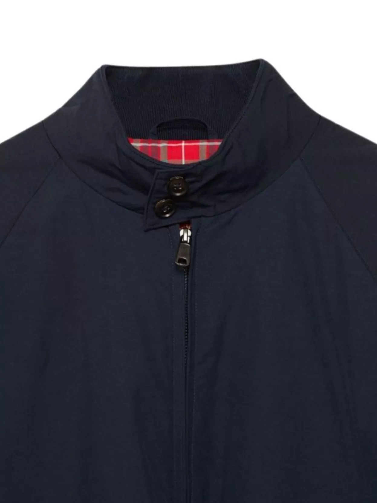 Baracuta Padded Jacket Featuring Stand-Up Collar