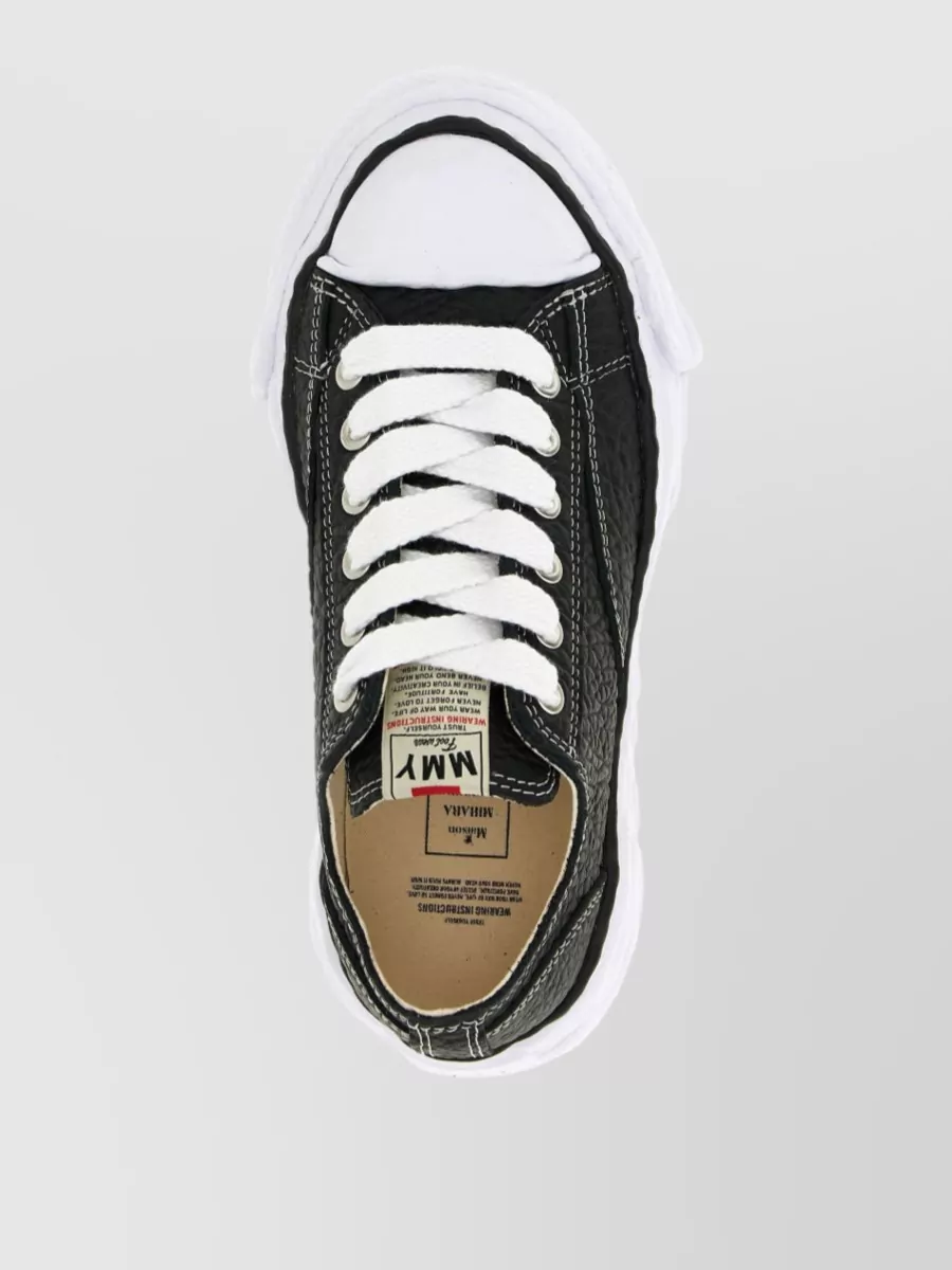 Maison Mihara Yasuhiro Leather Peterson23 Low-Top Sneakers